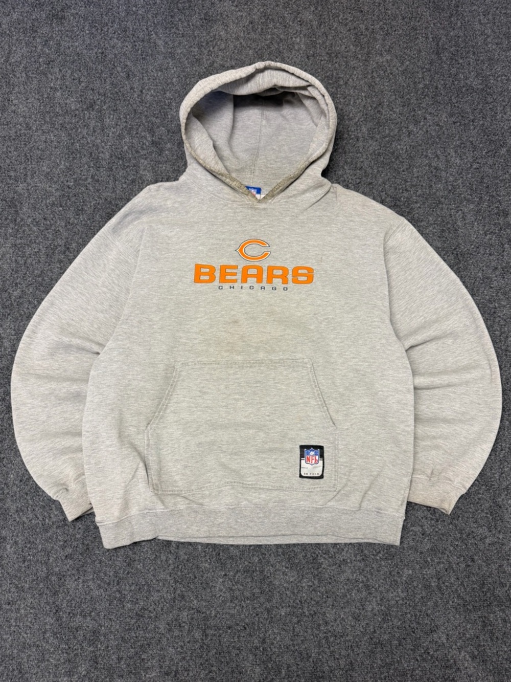 Chicago‎ Bear Vintage Hoodie Pullover Sweatshirt